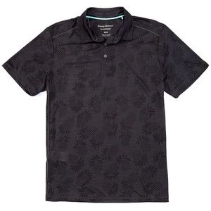 Island zone tommy bahama pineapple palm coast short sleeve polo